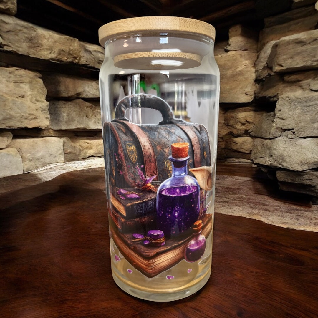 Wizarding Elf Glass Can Tumbler