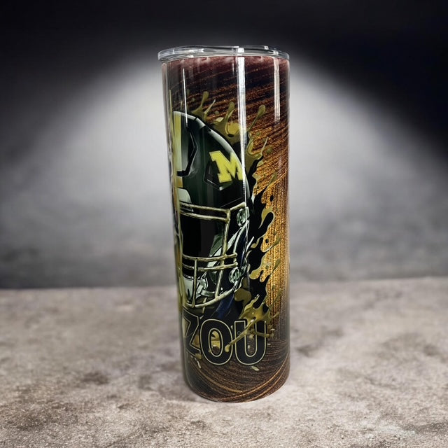 Mizzou Tigers 20 oz Split Image Tumbler