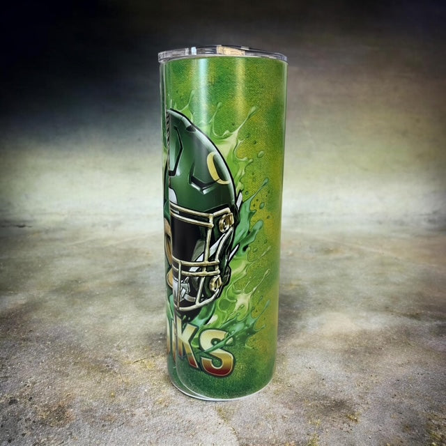 Oregon Ducks 20 oz Split Image Tumbler