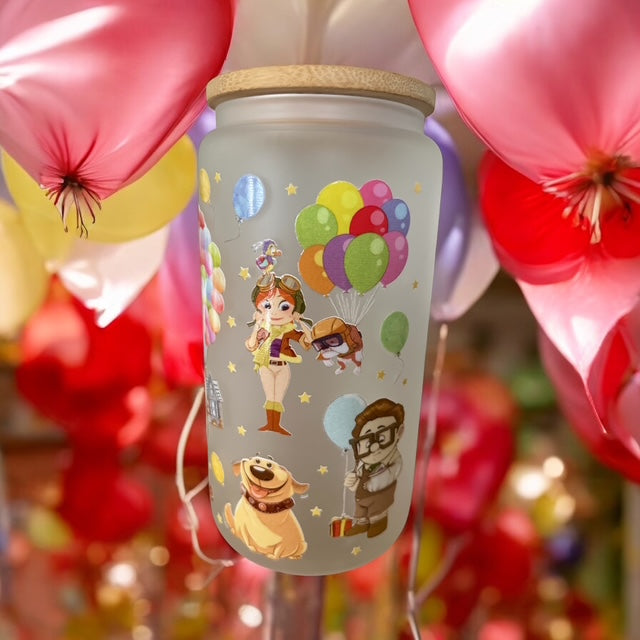 Adventure Awaits Matte Glass Can Tumbler