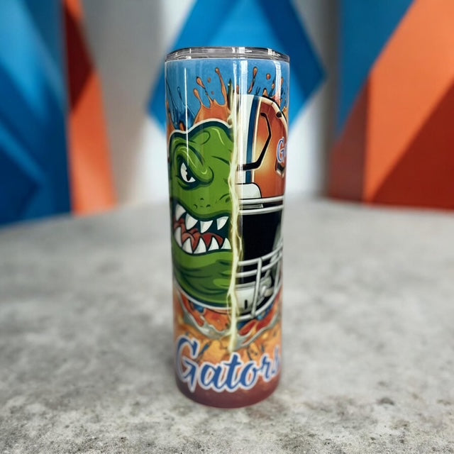 Florida Gators 20 oz Split Image Tumbler