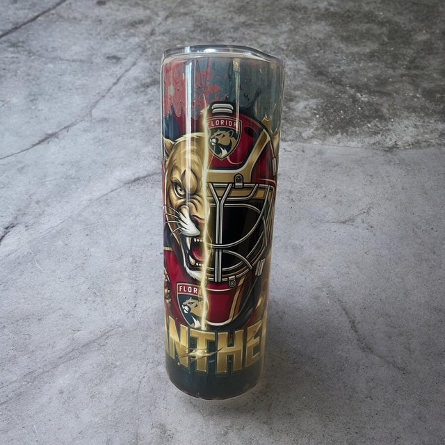 Florida Panthers Hockey 20 oz Split Image Tumbler