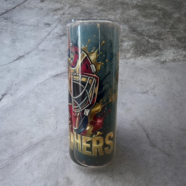 Florida Panthers Hockey 20 oz Split Image Tumbler