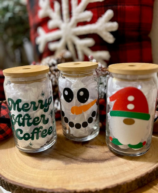 Glass Can - Merry After Coffee - Green