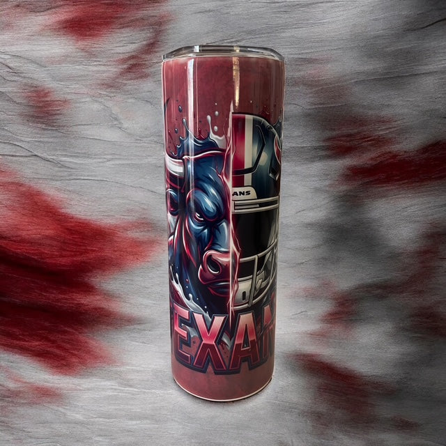 Houston Texans 20 oz Split Image Tumbler