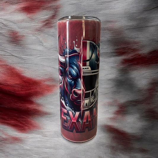 Houston Texans 20 oz Split Image Tumbler