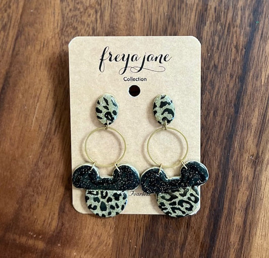 Mouse Animal Print Drops