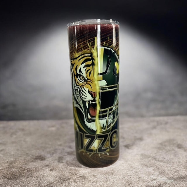 Mizzou Tigers 20 oz Split Image Tumbler