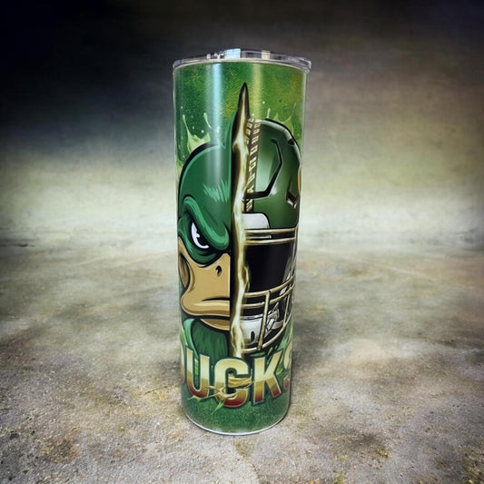 Oregon Ducks 20 oz Split Image Tumbler