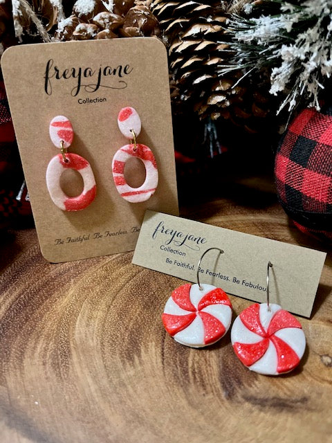 Peppermint Candy Hoops