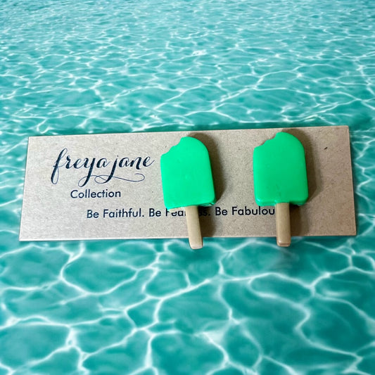 Popsicles in Green Studs