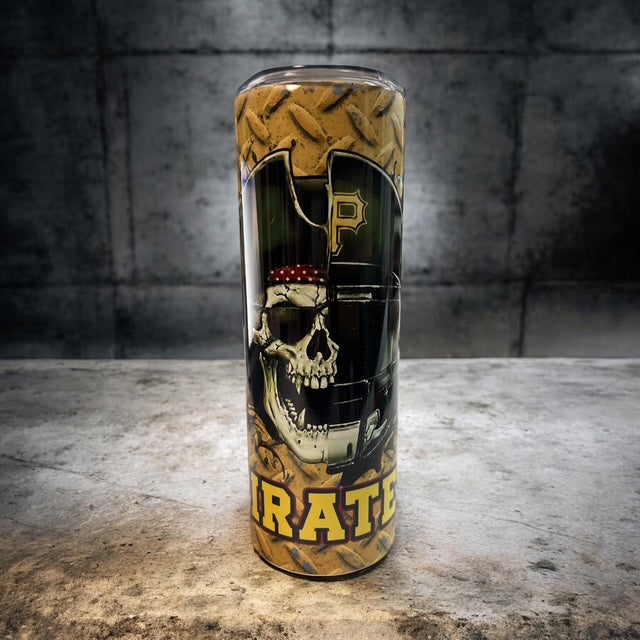Pittsburgh Pirates 20 oz Split Image Tumbler