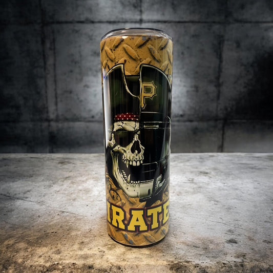 Pittsburgh Pirates 20 oz Split Image Tumbler