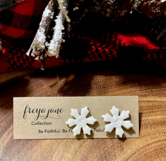 Snowflake Studs