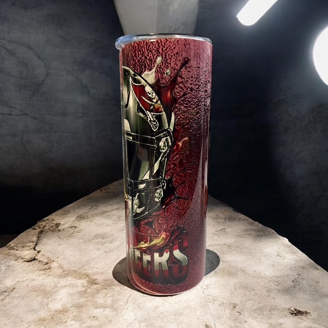 TB  Buccaneers 20 oz Split Image Tumblers